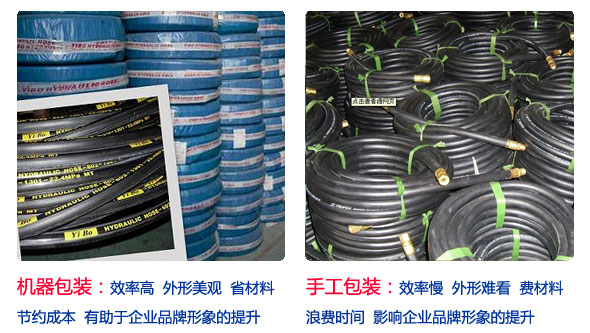 機(jī)器與手工包裝效果對(duì)比圖